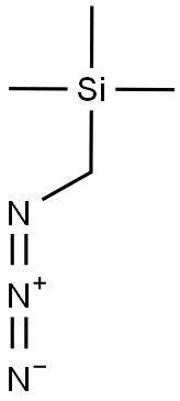 三甲基硅基甲基叠氮化物, 87576-94-1, 结构式