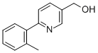 (6-O-TOLYLPYRIDIN-3-YL)METHANOL,875777-38-1,结构式