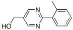 5-Pyrimidinemethanol, 2-(2-methylphenyl)- (9CI) Structure