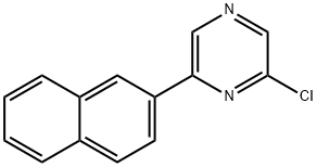 2-CHLORO-6-(2-NAPHTHALENYL) PYRAZINE Structure