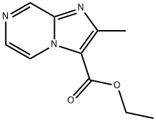 2-甲基吲哚[1,2-A]吡嗪-3-甲酸乙酯 结构式