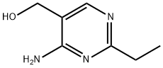 5-Pyrimidinemethanol,  4-amino-2-ethyl- Structure