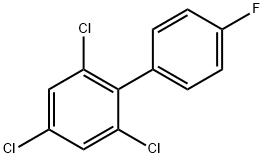 4'-FLUORO-2,4,6-TRICHLOROBIPHENYL Structure