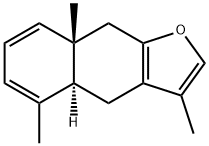 FURANOEUDESMA-1,3-DIENE Structure