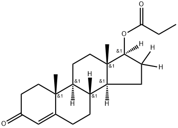 Testosterone-d3 Propionate,876054-54-5,结构式