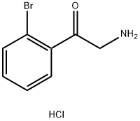 2-aMino-1-(2-broMophenyl)ethan-1-one hydrochloride 结构式