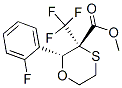 (2R,3S)-METHYL 2-(2-FLUOROPHENYL)-3-(TRIFLUOROMETHYL)-1,4-OXATHIANE-3-CARBOXYLATE,876156-54-6,结构式