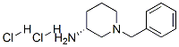 (R)-1-苄基-3-氨基哌啶二盐酸盐 结构式