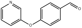 4-(3-ピリジルオキシ)ベンズアルデヒド 化学構造式