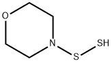 4-Morpholinesulfenothioic  acid 化学構造式