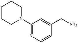 1-(2-PIPERIDIN-1-YLPYRIDIN-4-YL)METHYLAMINE 97%4-AMINOMETHYL-2-PIPERIDIN-1-YLPYRIDINE