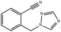 2-(1H-1,2,4-Triazol-1-ylmethyl)benzonitrile,876316-41-5,结构式