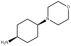 CyclohexanaMine, 4-(4-Morpholinyl)-, cis- Struktur