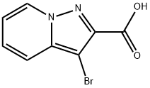 3-bromoH-pyrazolo[1,5-a]pyridine-2-carboxylic acid