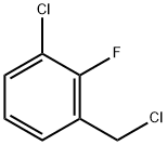 3-クロロ-2-フルオロベンジルクロリド 化学構造式