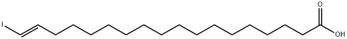 18-iodo-17-octadecenoic acid Structure