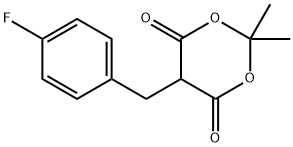 5-(4-Fluorobenzyl)-2,2-diMethyl-1,3dioxane-4,6-dione|5-(4-氟苄基)-2,2-二甲基-1,3-二噁烷-4,6-二酮