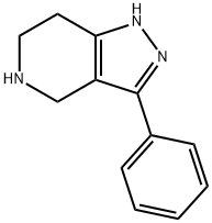 3-PHENYL-4,5,6,7-TETRAHYDRO-1H-PYRAZOLO[4,3-C]PYRIDINE Structure