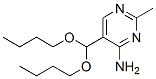 5-(Dibutoxymethyl)-2-methyl-4-pyrimidinamine,87647-15-2,结构式