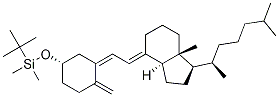 tert-butyldiMethyl(((S,E)-3-((E)-2-((1R,3aS,7aR)-7a-Methyl-1-((R)-6-Methylheptan-2-yl)hexahydro-1H-inden-4(2H)-ylidene)ethylidene)-4-Methylenecyclohexyl)oxy)silane|TERT-BUTYLDIMETHYL(((S,Z)-3-(2-((1R,3AS,7AR,E)-7A-METHYL-1-((R)-6-METHYLHEPTAN-2-YL)OCTAHYDRO-4H-INDEN-4-YLIDENE)ETHYLIDENE)-4-METHYLENECYCLOHEXYL)OXY)SILANE