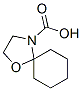 1-Oxa-4-azaspiro[4.5]decane-4-carboxylic  acid Structure