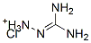 (diaminomethylideneamino)azanium chloride 结构式