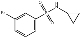3-BROMO-N-CYCLOPROPYLBENZENESULPHONAMIDE 98|3-溴-N-环丙基苯磺酰胺