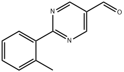 876710-73-5 2-(2-メチルフェニル)ピリミジン-5-カルブアルデヒド