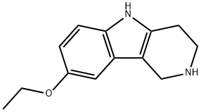 8-ethoxy-2,3,4,5-tetrahydro-1H-pyrido[4,3-b]indole Structure