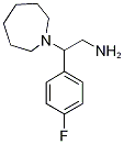 2-(氮杂环庚烷-1-基)-2-(4-氟苯基)乙烷-1-胺,876715-94-5,结构式
