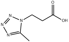 3-(5-METHYL-1H-TETRAZOL-1-YL)PROPANOIC ACID Structure