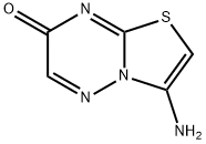 3-Amino-thiazolo[3,2-b][1,2,4]triazin-7-one 化学構造式