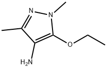 1H-Pyrazol-4-amine,  5-ethoxy-1,3-dimethyl- Structure