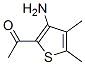 Ethanone, 1-(3-amino-4,5-dimethyl-2-thienyl)- (9CI) Struktur