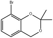 8-溴-2,2-二甲基-4H-苯并[D][1,3]硫丙磷, 876911-15-8, 结构式