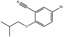 5-bromo-2-isobutoxy benzonitirle Struktur