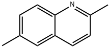 2,6-ジメチルキノリン 化学構造式