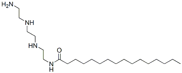 N-[2-[[2-[(2-aminoethyl)amino]ethyl]amino]ethyl]hexadecan-1-amide,87706-78-3,结构式