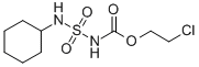 2-Chloroethyl ((cyclohexylamino)sulfonyl)carbamate 化学構造式