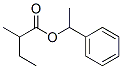 1-phenylethyl 2-methylbutyrate  Struktur