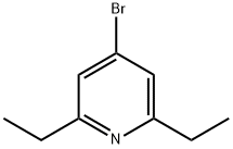 4-Bromo-2,6-diethyl-pyridine Structure