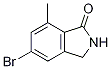 1H-Isoindol-1-one, 5-broMo-2,3-dihydro-7-Methyl- Structure