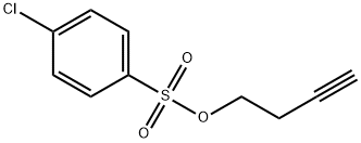 4-CHLOROBENZENSULFONIC BUT-3-YNYL ESTER Structure