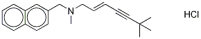 N-[(2E)-6,6-二甲基-2-庚烯-4-炔-1-基]-N-甲基-2-萘甲胺盐酸盐(盐酸特比奈芬杂质C), 877265-30-0, 结构式