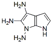 Pyrrolo[2,3-b]pyrrole-1,2,3(6H)-triamine Struktur