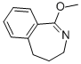 4,5-DIHYDRO-1-METHOXY-3H-BENZO[C]AZEPINE Structure