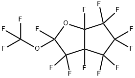 Perfluoro(3-methoxy-2-oxabicyclo[3.3.0]octane) Structure