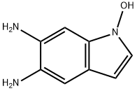 1H-Indole-5,6-diamine,  1-hydroxy- Struktur