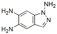 1H-Indazole-1,5,6-triamine,877471-83-5,结构式