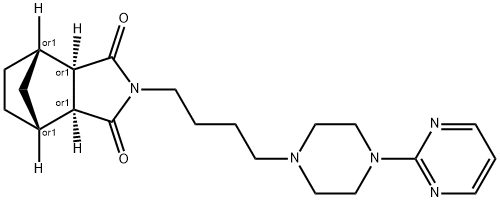 Тандоспирон структура